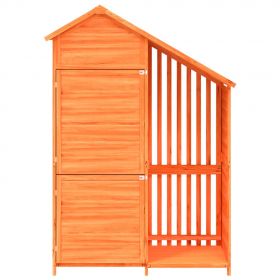 Magazie de unelte de gradina maro 120x53