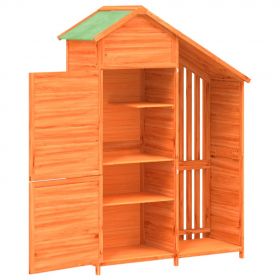 Magazie de unelte de gradina maro 120x53