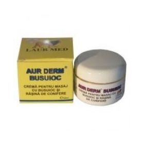 Aur Derm crema masaj busuioc si rasina 50ml - LAUR MED