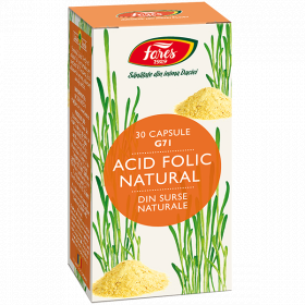 Acid Folic Natural - G71 - 30cps - Fares