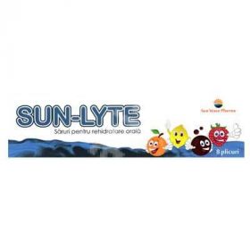 SUN-LYTE - saruri de rehidratare 8x62,5ml - Sun Wave Pharma