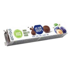Bilute RAW-VEGANE cu fructe si prune 40g - HiQ RAW DROPS