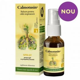 Calmotusin spray cu propolis si menta fara alcool - 20ml Dacia Plant