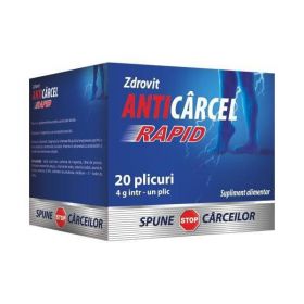 Anticarcel Rapid 20 plicuri, Zdrovit