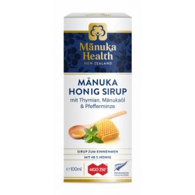 Sirop cu Miere de Manuka MGO 250 pentru copii - 100ml - Manuka Health NZ