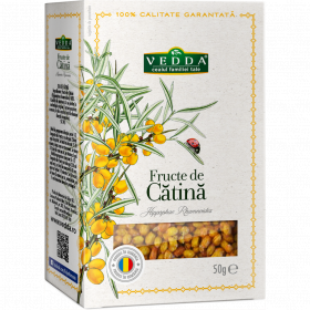 Ceai fructe de Catina 75g, Vedda