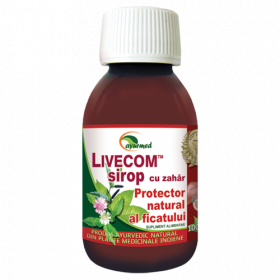LIVECOM SIROP 100ml, AYURMED fara zahar