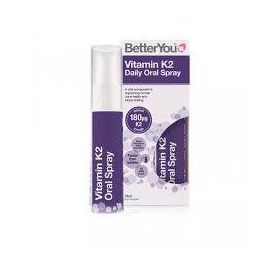 Vitamina K2 180mcg Oral Spray 12ml, BETTERYOU