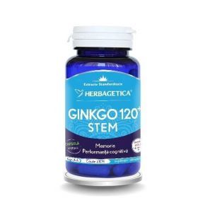 GINKGO 120 STEM, Herbagetica 120 capsule