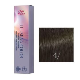 Vopsea Permanenta - Wella Professionals Illumina Color Nuanta 4/ castaniu mediu