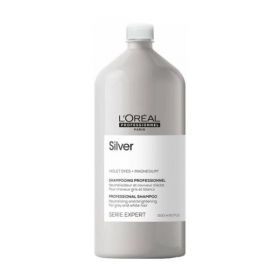 Sampon pentru Par Gri, Alb, Grizonat - L&#039;Oreal Serie Expert Professionnel Magnesium Silver Shampoo 1500ml