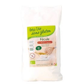 Amidon de tapioca, fara gluten, 500g, eco-bio - Ma vie sans Gluten