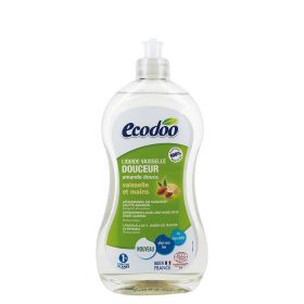 Detergent bio vase si maini cu aloe vera si migdale dulci, 500ml - Ecodoo