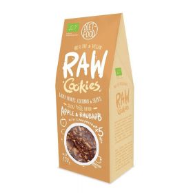 Fursecuri raw vegane cu mere si scortisoara, eco-bio, 100g - Diet Food