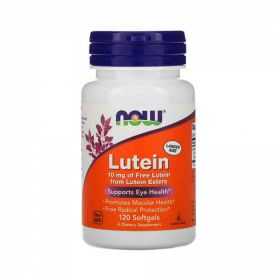 Now Lutein 10mg 120 softgels