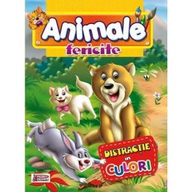 Animale fericite - Distractie in culori, editura Prichindel