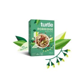 Fulgi de ovaz cu Goji si Chia fara gluten eco-bio, 400g - Turtle