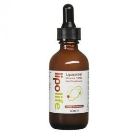 Vitamina D3 1000UI si K2 lipozomala 60ml, Lipolife