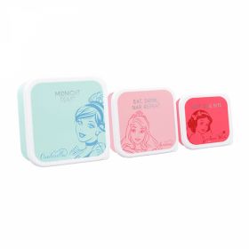 Set 3 cutii pentru pranz Disney - Princess | Half Moon Bay