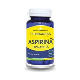 Aspirina Organica HERBAGETICA 120 capsule