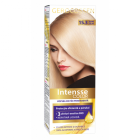 Vopsea de par permanenta Intensse Color 15.3, Blond Solar, 50ml - Gerocossen