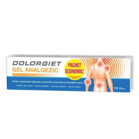 Dolorgiet gel analgezic, 130ml - ZDROVIT