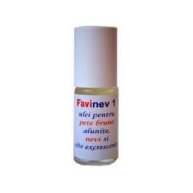 Ulei pentru Pete Brune, Alunite, Nevi si Alte Excrescente Favinev 1 Favisan, 5ml