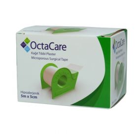 Banda Adeziva Suport Hartie - Octamed OctaCare Microporous Surgical Tape, 5cm x 5m