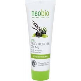 Crema hidratanta 24H cu unt de shea si Acai, 50ml - NeoBio