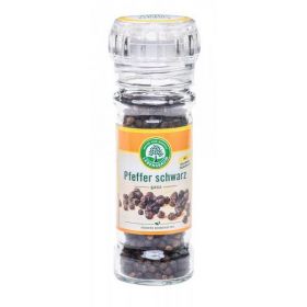 Piper negru in rasnita de sticla, eco-bio, 45g - Lebensbaum