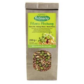 Amestec Fitness de seminte pentru germinat, BioSnacky, eco-bio, 200g - Rapunzel
