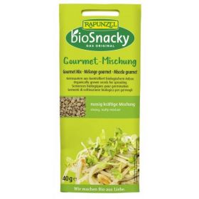 Amestec Gourmet de seminte pentru germinat, BioSnacky, eco-bio, 40g - Rapunzel