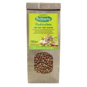 Seminte de ridiche pentru germinat, BioSnacky, eco-bio, 150g - Rapunzel
