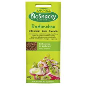 Seminte de ridiche pentru germinat, BioSnacky, eco-bio, 40g - Rapunzel