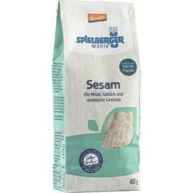 Seminte de susan integral nedecojit, eco-bio, 400g - Spielberger