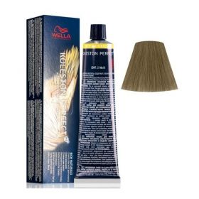 Vopsea Crema Permanenta - Wella Professionals Koleston Perfect ME+ Rich Naturals, nuanta 8/2 Blond Deschis Mat