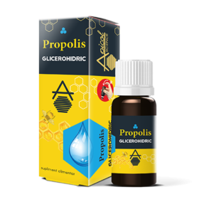 Propolis glicerohidric, 30ml - Apicol Science