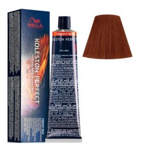 Vopsea Crema Permanenta - Wella Professionals Koleston Perfect ME+ Vibrant Reds, nuanta 6/43 Blond Inchis Rosu Auriu