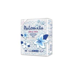 Absorbante de Zi cu Aripioare Palomita Ultra Thin Matase, 40 buc