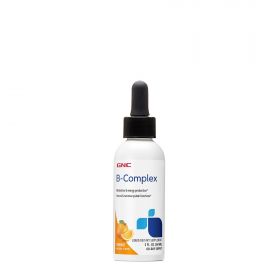 B-complex, Complex De Vitamine B LiCHId, Cu Aroma Naturala De Portocale, 60 Ml - GNC