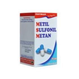 Metil Sulfonil Metan MSM Favisan, 70 capsule