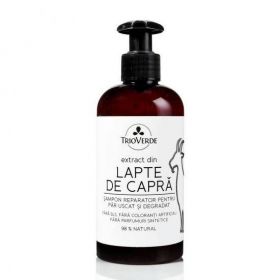 Sampon reparator cu extract din lapte de capra, 250ml - Trio Verde