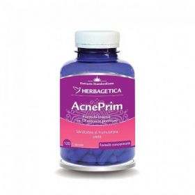 AcnePrim, 120cps, 60cps si 30cps - Herbagetica 120 capsule