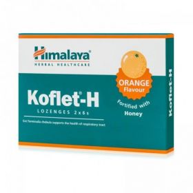 Pastile Koflet Portocale Himalaya Herbal, 12 bucati