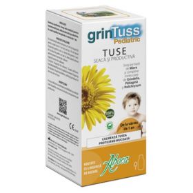 Sirop de Tuse pentru Copii Grintuss Aboca, 180g