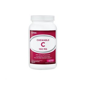 Chewable C 100 Mg, Vitamina C Masticabila, 180tbl - Gnc
