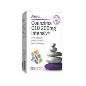 Coenzima Q10 200mg Intensiv Alevia, 30 comprimate