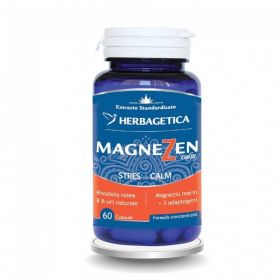 Magnezen calm, 120cps, 60cps si 30cps - Herbagetica 60 capsule