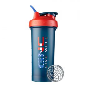 Blender Bottle Shaker Clasic Usa, 828ml - Gnc