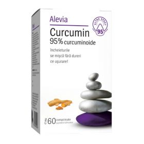 Curcumin Alevia, 60 comprimate